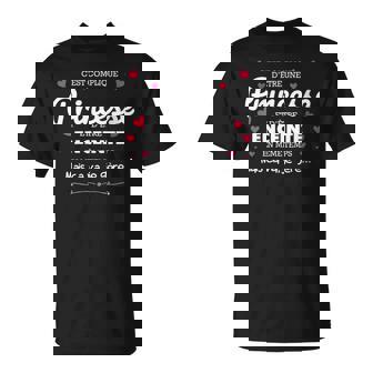 C'est Compliqué D’Être Une Princesse Et D’Être Enceinte T-Shirt - Cadeauxyz