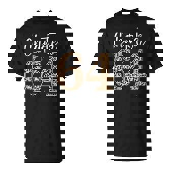 Chapter 64 Leopard For 64Th Birthday And Women T-Shirt | Mazezy