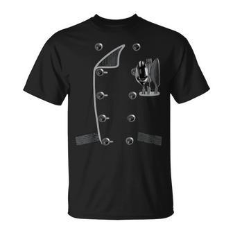 Chaqueta De Chef Uniforme Divertido Cocinero Cocinero Chef Cocina Culinaria Camiseta unisex - Regaloses