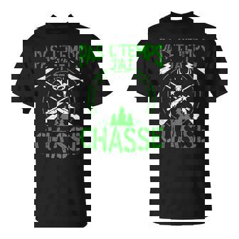 Chasseur Homme Chasse Cerf Chasser Chasseuse T-Shirt - Cadeauxyz