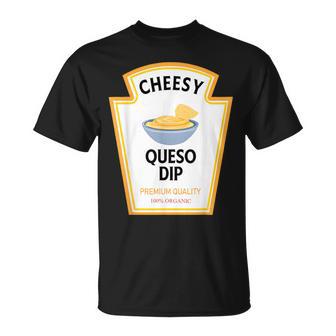 Cheesy Queso Dip Condiment Costume Party Matching T-Shirt - Thegiftio UK