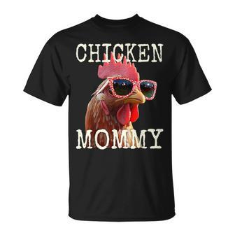 Chicken Mommy Hühner Mom Bäuerin Geflügelzüchter Muttertag T-Shirt - Geschenkecke