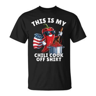 Chili Cook Off Chili Contest This Is My Chili Cook Off T-Shirt - Thegiftio UK