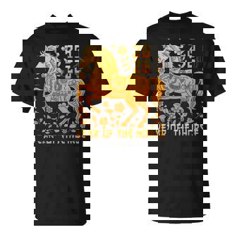 Chinese New Year 2026 Year Of The Horse Lunar Zodiac Horse T-Shirt - Thegiftio