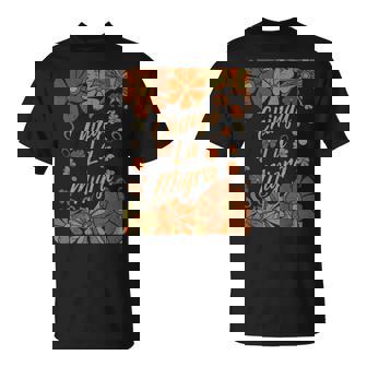 Chinga La Migra Immigrant Flowers Retro Resist Ice Men T-Shirt | Seseable CA