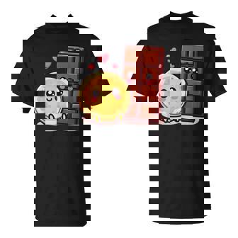 Choco And Pancake Couples Love T-Shirt | Mazezy