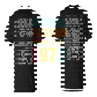 Choral Legend 1973 Singer 52 Years 52nd Birthday Choir T-Shirt | Mazezy