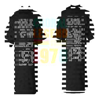 Choral Legend 1978 Singer 47 Years 47th Birthday Choir Tank Top T-Shirt | Mazezy