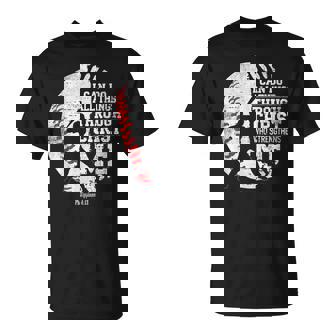 Christian Baseball I Can Do All Things Religious Faith T-Shirt | Mazezy