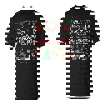 Christmas Karaoke Apparel Karaoke XMAS Sing-Along Songs T-Shirt | Mazezy