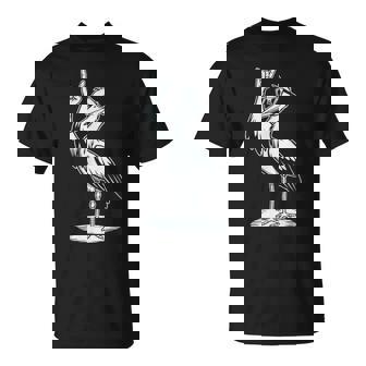 Cigogne Punk Rock Rocker Heavy Metal T-Shirt - Cadeauxyz