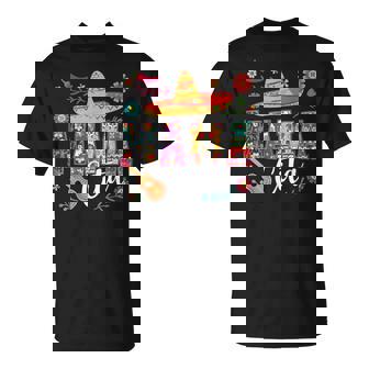 Cinco De Mayo Mamacita Flower Mama Cita Mexican Fiesta Party T-Shirt | Mazezy