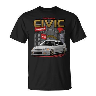 Civic Ek Type R Japanese Car T-Shirt - Thegiftio UK