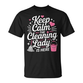 Cleaning Lady Housekeeping Cleaning Lover Housekeeper T-Shirt - Monsterry