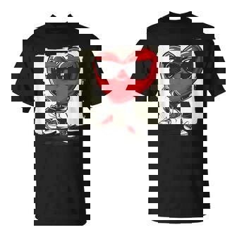 Cœur Rouge Appréciant Le Ludique De Laaint-Valentin Parfait Pour T-Shirt - Cadeauxyz