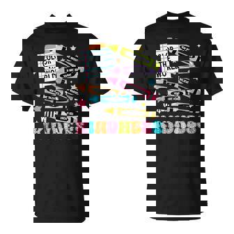 Color The World With Kindness Crayon Positivity Teacher T-Shirt | Seseable UK