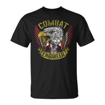 Combat Engineer Veteran's Day Veterans Combat Veteran T-Shirt - Thegiftio UK
