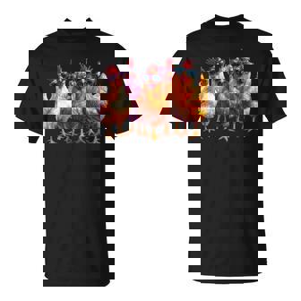 Cool Chickens Sunglasses Graphic Humor Farm T-Shirt - Thegiftio