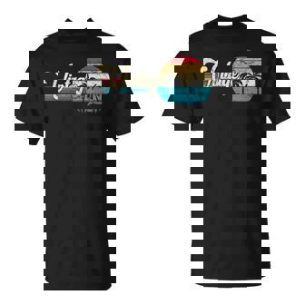 Cool Summer Beach Vacation Sunset Palm Tree T-Shirt - Monsterry