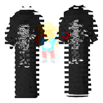 Coqui Frog Puerto Rico Puerto Rican Flag Taino Boricua T-Shirt - Monsterry