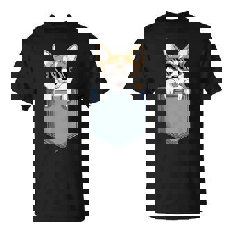 Corgi In The Pocket Cute Corgi Dog Lovers T-Shirt - Monsterry