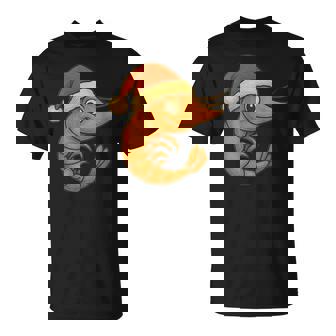 Costume De Crevettes Cool Avec Chapeau De Noël Pour Garçons Et Filles T-Shirt - Cadeauxyz