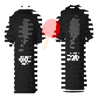 Couple Matching Halloween Costume Ping Table Tennis T-Shirt T-Shirt | Mazezy