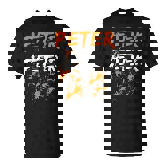 Couples Halloween Peter Pumpkin Eater T-Shirt - Thegiftio