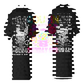 Cousin Of The Birthday Girl Candyland Candy Birthday T-Shirt - Monsterry