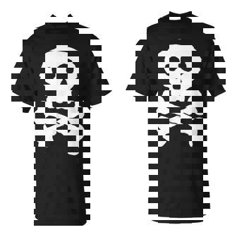 Cráneo Pirata Con Diseño De Calavera Camiseta unisex - Regaloses