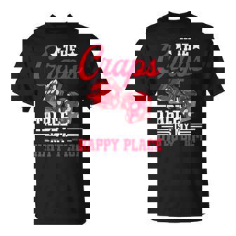 Craps Table Layout Strategy Casino Lover Craps Dealer T-Shirt - Thegiftio