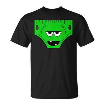 Creepy Pair Of Underwear Face Costume T-Shirt - Thegiftio UK