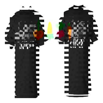 Crop Top Farming Root Vegetable Gardening Farmer T-Shirt - Thegiftio