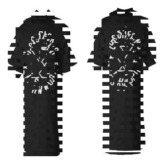 Cross Checking It's How I Hug Ice Hockey T-Shirt | Mazezy