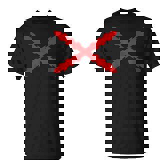 Cruz De Borgoña Dean Andrés Historia De La Heráldica De Borgoña Camiseta unisex - Regaloses