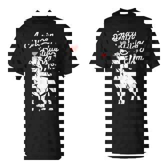 Cute American Bulldog Mom For Dog Lovers T-Shirt | Seseable UK