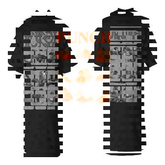 Cute Baby Monkey Named Punch Punch Monkey Supporter T-Shirt | Mazezy