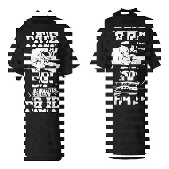 Cute Father And Son Fist Bump Best Friends For Life T-Shirt | Seseable CA