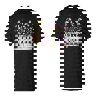 Cute Owl Lover Floral Butterfly Nature Aesthetic Girls T-Shirt | Mazezy