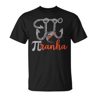Cute Pi Day 314 Pour Mathématiques Et Pêche Motif Piranha T-Shirt - Cadeauxyz