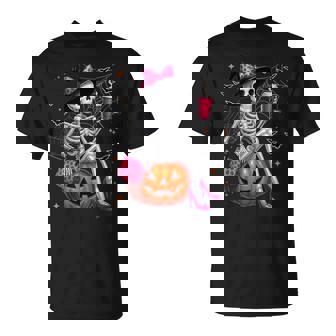 Cute Skeleton Drinking Coffee Lover Halloween Costumes Women T-Shirt | Seseable CA