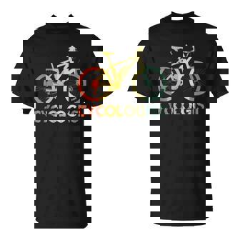 Cycologist Cycling Bicycle Cyclist Road Bike Cycology T-Shirt | Mazezy