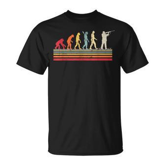 Da Uomointage Retrò Divertente Tiro Caccia Evoluzione Maglietta - Novitaregali