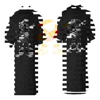 Dabbing Basketball Ball Sunglasses Basketball T-Shirt - Monsterry