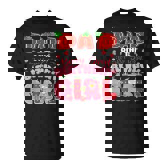 Dad Of The Berry Sweet Birthday Girl Strawberry Lover T-Shirt - Thegiftio