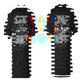 Dad Of The Birthday Boy Matching Family Blippy T-Shirt | Mazezy