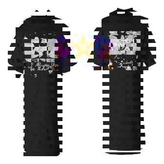 Dad Of The Birthday Girl One-Der The Sea Family Matching T-Shirt | Seseable CA