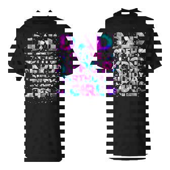 Dad Of The K-Pop Birthday Girls Korean Music T-Shirt - Thegiftio