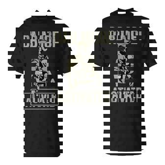 Dad Mode Activated Tactical Baby Carrier Military Father T-Shirt - Monsterry