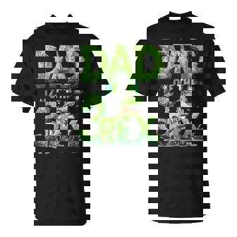 Dad Of The Three Rex Birthday Boy Dinosaur Family Matching T-Shirt | Seseable FR